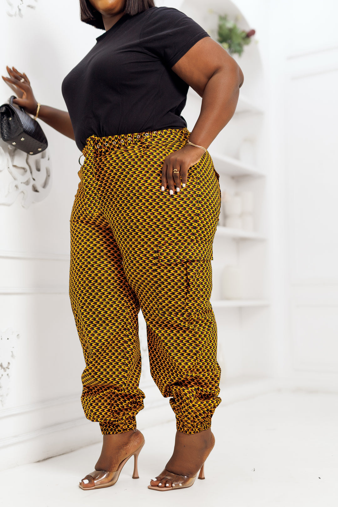 FUNBI AFRICAN PRINT JOGGERS PRE-ORDER [Ships on or before MAY 24TH]
