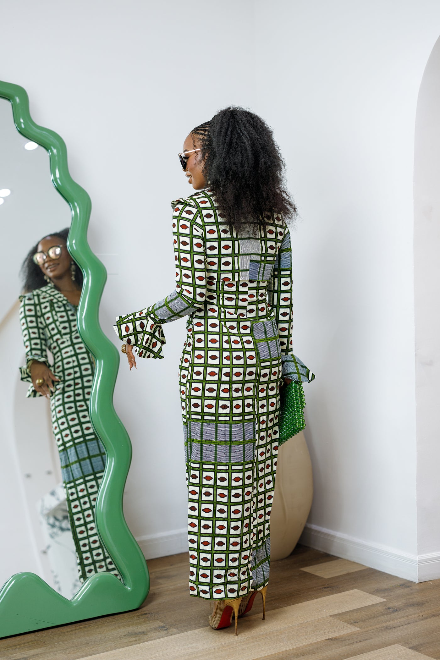 KAZI AFRICAN PRINT LONGLINE JACKET/DRESS