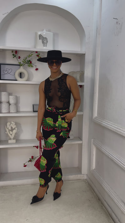 FUNBI AFRICAN PRINT JOGGERS [MULTICOLOR]